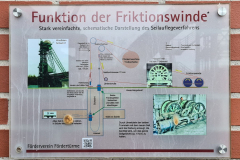 Informationstafel Friktionswinde